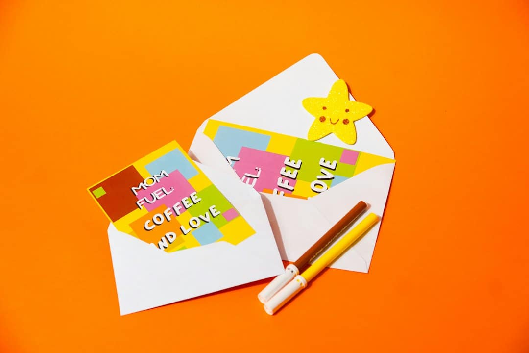 Graphic printed stationery and promotional materials
